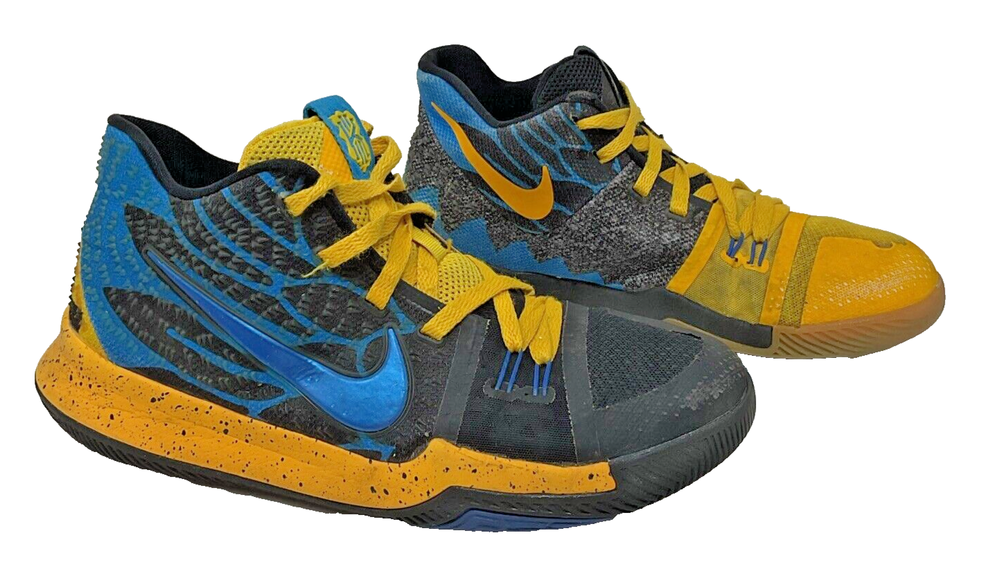 blue and yellow kyries